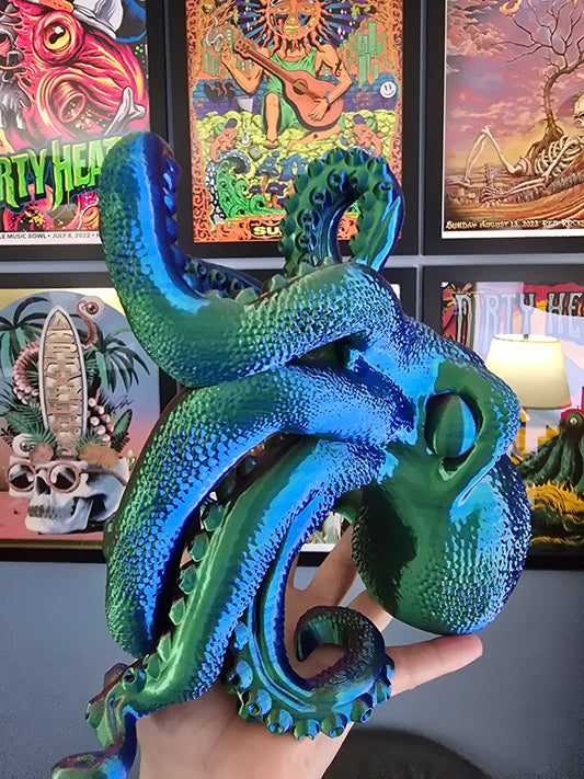 Octopus wine bottle/bottle holder